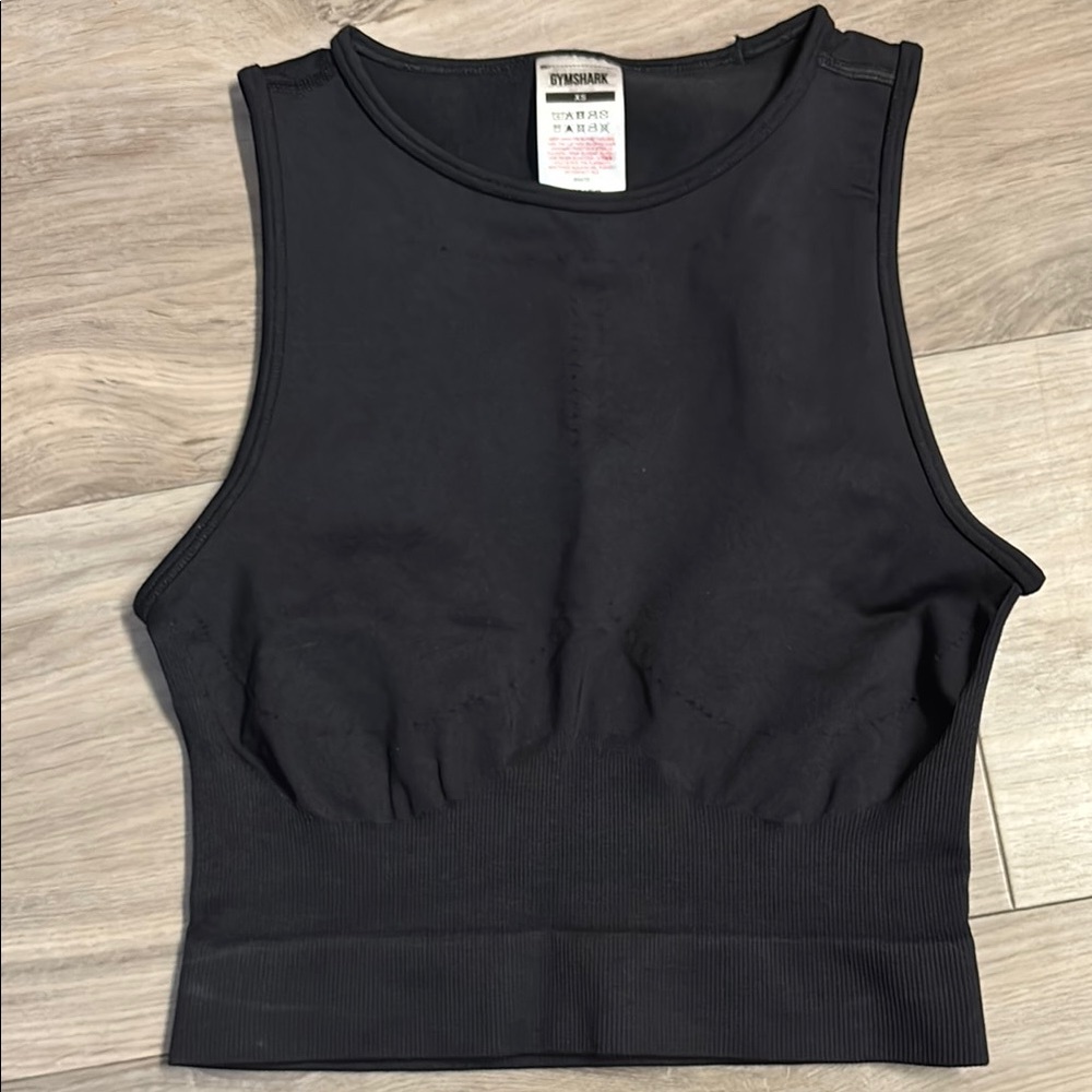 Gymshark Black Midi Tank